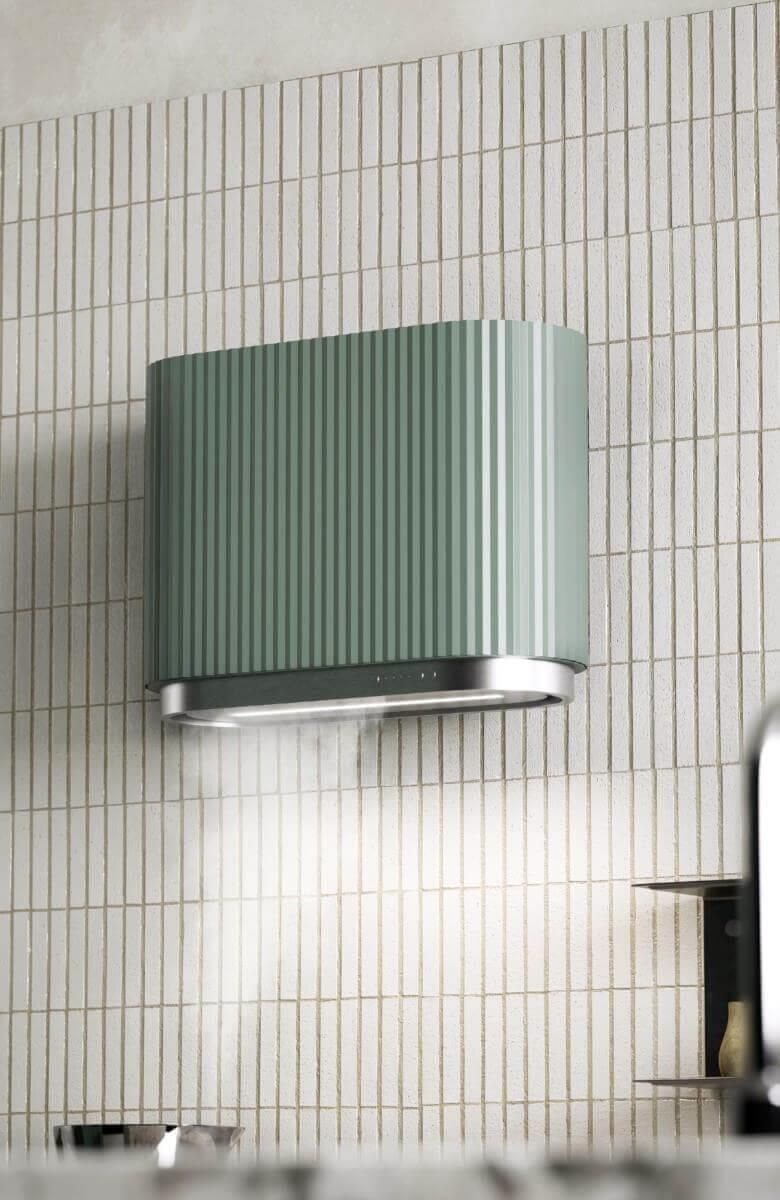 фото Витяжка декоративна Ciarko Mono 80 Green (CDP8001G)