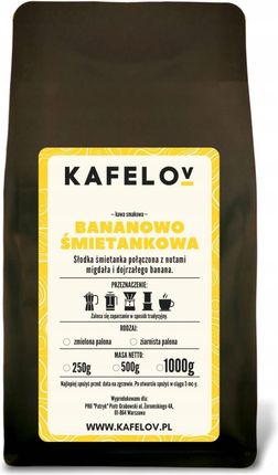 Kafelov Bananowo-Śmietankowa 1kg Mielona