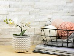 Raziel ceramiczna osłonka na doniczkę 9,5 cm