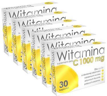 ALG Pharma Witamina C 1000 mg - 6 x 30 kaps. Na odporność 