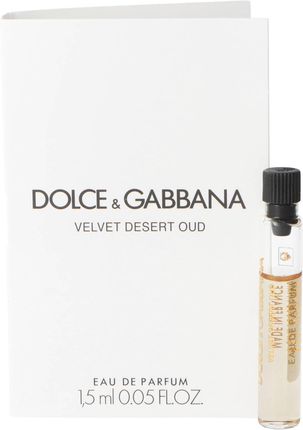 Próbka Dolce&Gabbana Velvet Desert Oud Edp 1,5 ml