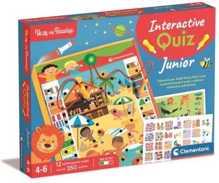 Clementoni Interaktywny quiz Junior 50821