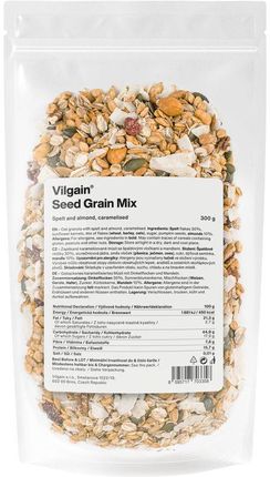 Vilgain Seed Grain Mix Karmelizowane Migdały I Orkisz 300g