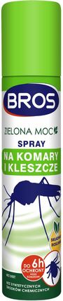 Bros Spray Na Komary I Kleszcze Zielona Moc 90Ml