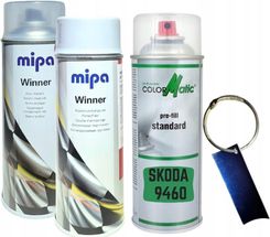 Zdjęcie Motip Zestaw Lakier Samochodowy Spray Skoda 9460 400Ml - Ropczyce