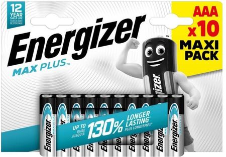Energizer Max Plus AAA 10-Pack