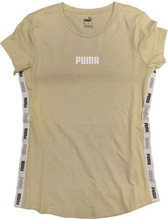 Koszulka damska Puma Tape zielona 67132512