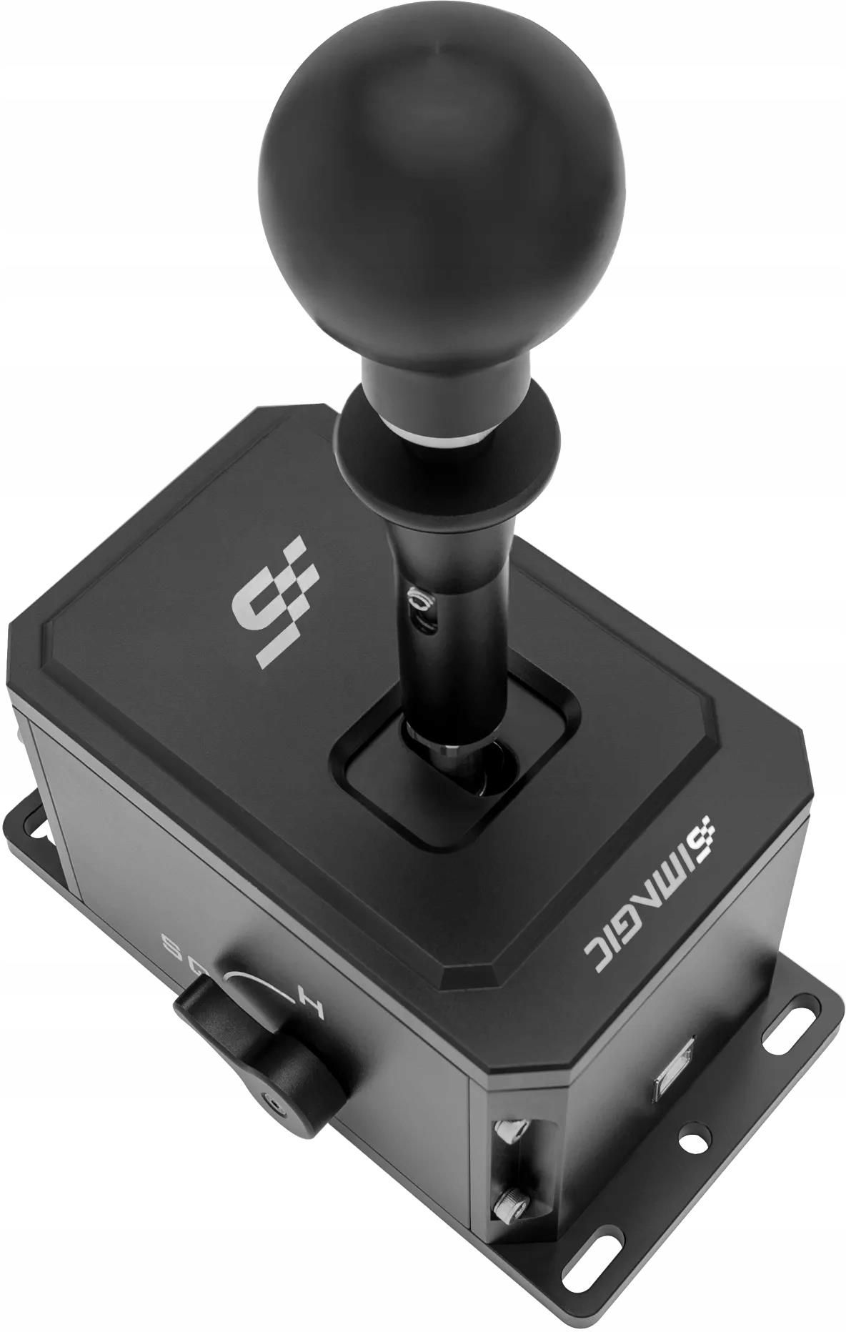 Simagic H Pattern Shifter z 8 biegami i biegami sekwencyjnymi. Zestaw ...