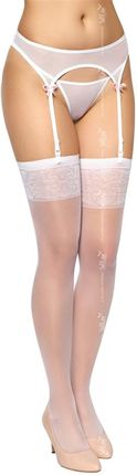 Stockings 5533 biały (kolor biały, rozmiar 4)