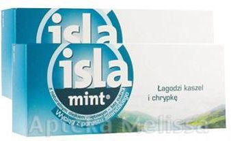 ISLA MINT Pastylki do ssania 2 x 60 szt.