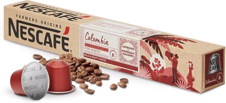 Nestle Nescafe Colombia Espresso Bezkofeinowe 10szt.