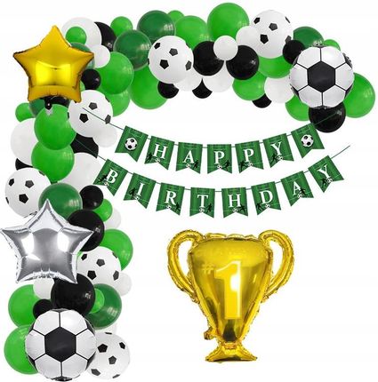 Girlanda Balonowa Piłka Nożna Puchar Urodziny 1576499315