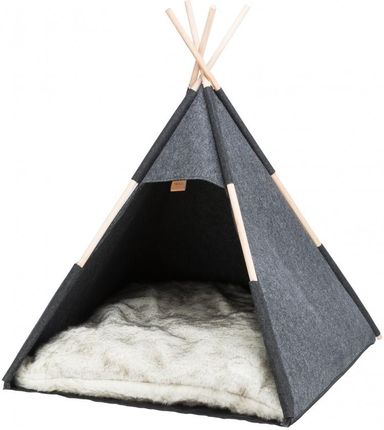 Trixie Tipi Legowisko Zamknięte Dla Psa Kota Antracyt Poliester 70x70x70cm TX36278