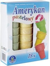 Zdjęcie Soforek Wafle Do Lodów Kubek Amerykan Kolorowe Pastelowe 18szt. 105g - Bochnia