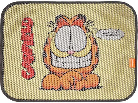Garfield Garfield Dwuwarstwowa Mata Pod Kuwetę Żółta Prostokątna 58,5X44Cm GR6334