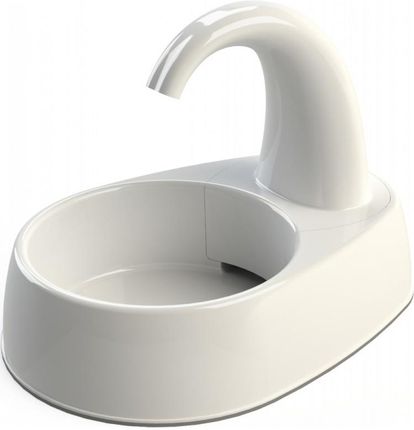 Trixie Curved Stream Poidło Automatyczne Dla Kota Białe Plastik 2,5 L 25 × 24,5 × 35cm TX24444