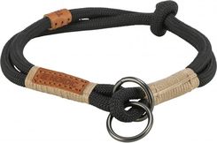 Trixie Be Nordic Obroża Zaciskowa Dla Psa Czarna Piaskowa Linka L–Xl 55 Cm O 13mm TX17295
