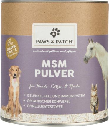 Paws & Patch Msm Pulver Siarka Organiczna W Proszku 400g