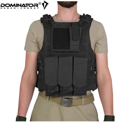 Dominator Kamizelka Taktyczna Wojskowa Fsbe Czarna Ducvt1104Blk - zdjęcie 6