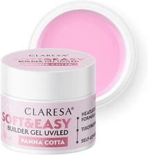 Zdjęcie Claresa Żel Budujący Soft & Easy Panna Cotta 12g - Zelów