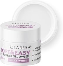 Zdjęcie Claresa Żel Budujący Soft & Easy Milky White 90g - Zduńska Wola