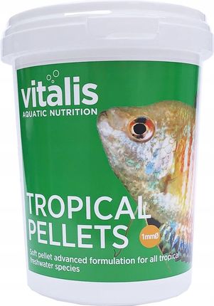 Vitalis Tropical Pellets 1Mm 260G Pokarm Dla Ryb
