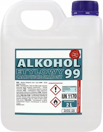 Reball Etanol Alkohol Etylowy 99,9% Skażony Spirytus 2L
