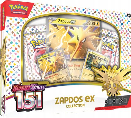 Pokemon TCG Scarlet & Violet 151 Zapdos EX Box