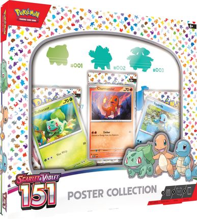 Pokemon TCG Scarlet & Violet 151 Poster Box