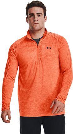 Męska Bluza Under Armour UA Tech 2.0 1/2 Zip 1328495-866 – Pomarańczowy