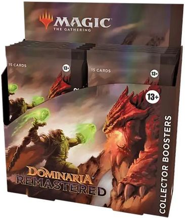 Wizards of the Coast Magic the Gathering Dominaria Remastered Collector Booster Display (12)