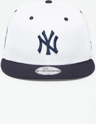 New Era New York Yankees White Crown Patch 9Fifty Snapback Cap Optic White/ Navy