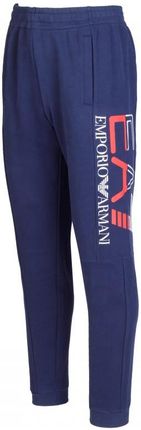 EMPORIO ARMANI EA7 spodnie dresowe dresy NAVY 2023