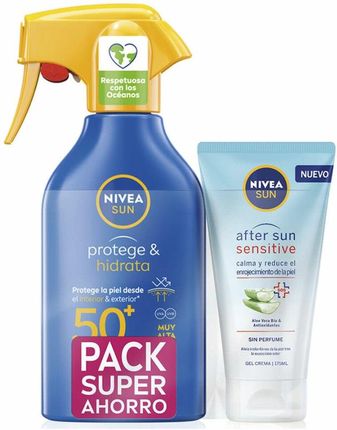 Nivea Zestaw Spf 50 Ochrony Przed Słońcem 175 ml + 270 ml