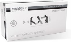 Zdjęcie Medasept Rękawice Rękawiczki Nitrylowe Czarne Mocne Xs - Morąg