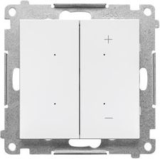 Zdjęcie Kontakt Simon Ściemniacz Do Led Ściemnialnych Klawiszowy 15 200 W 230 V Biały Mat Simon 55 Tesl1.01/111 (TESL101111) - Woźniki