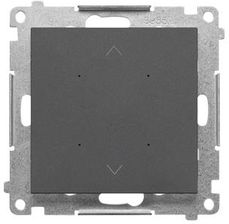 Zdjęcie Kontakt Simon Shutter Sterownik Przyciskowy Rolet Wi Fi 2X5 A 230 V Grafitowy Mat Simon (TEZ1W01116) - Będzin