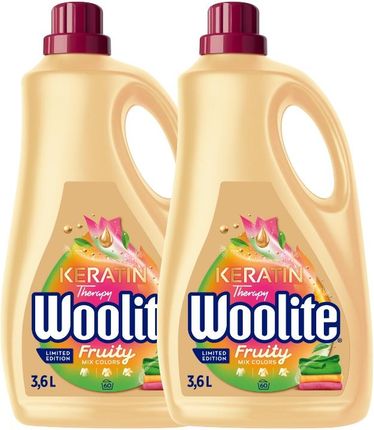 Woolite Płyn Do Prania Kolorów Fruity 2X3,6L 120Pr