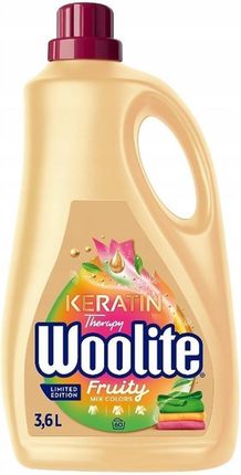 Woolite Fruity do Kolorów z Keratyną 3,6l/60 prań