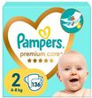 Pampers Premium Care rozmiar 2, 4 kg - 8 kg, 136 sztuk