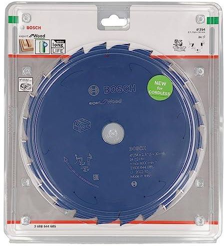 Lama Per Sega Circolare Bosch Expert For Wood Ø254mm - 80 Denti, Foro 30mm | Taglio Di Precisione - Foto 4