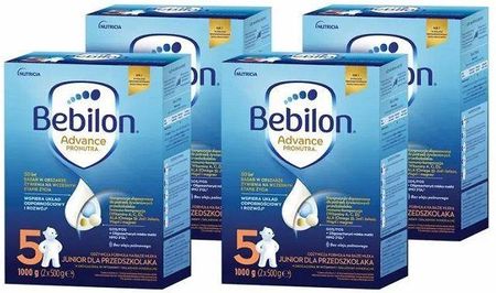 Bebilon Advance 5 Mleko modyfikowane dla przedszkolaka 4x1000 g