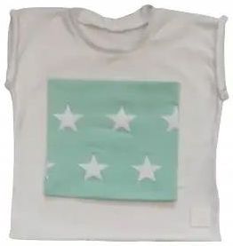 Koszulka Gwiazdki na turkusie rozmiar 62