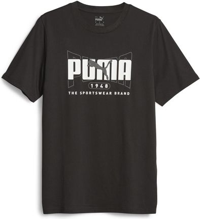 Męska Koszulka z krótkim rękawem Puma Graphics Execution Tee 67719301 – Czarny