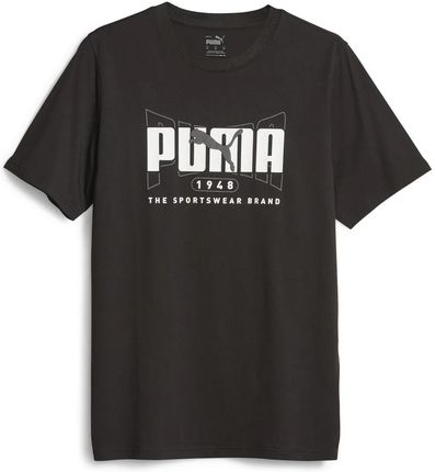 Męska Koszulka z krótkim rękawem Puma Graphics Execution Tee 67719301 – Czarny