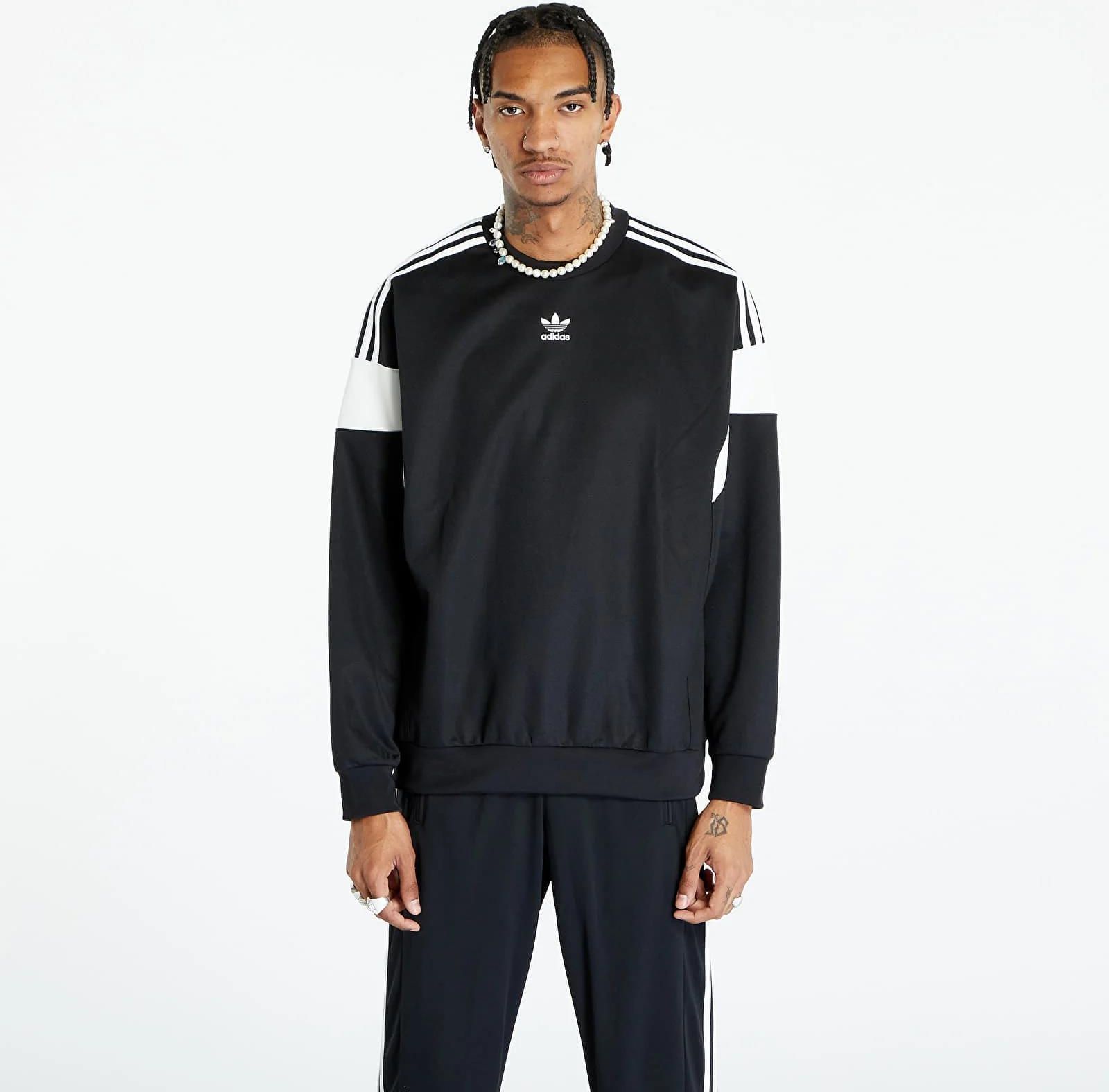 Adidas Adicolor Classics Cut Line Sweatshirt Black Ceny I Opinie Ceneopl