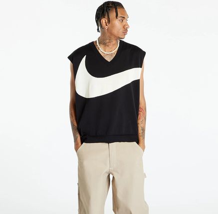 Nike Swoosh Sweater Vest Black/ Coconut Milk