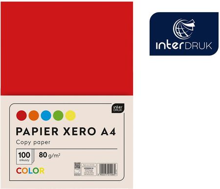 Interdruk Papier Ksero Kolorowy Xero A4 5 Kolo 100 - zdjęcie 2