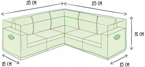 Akcesoria Do Mebli Ogrodowych Perel Pokrowiec Do Mebli Ogrodowych L Cm Ceny I Opinie Ceneo Pl