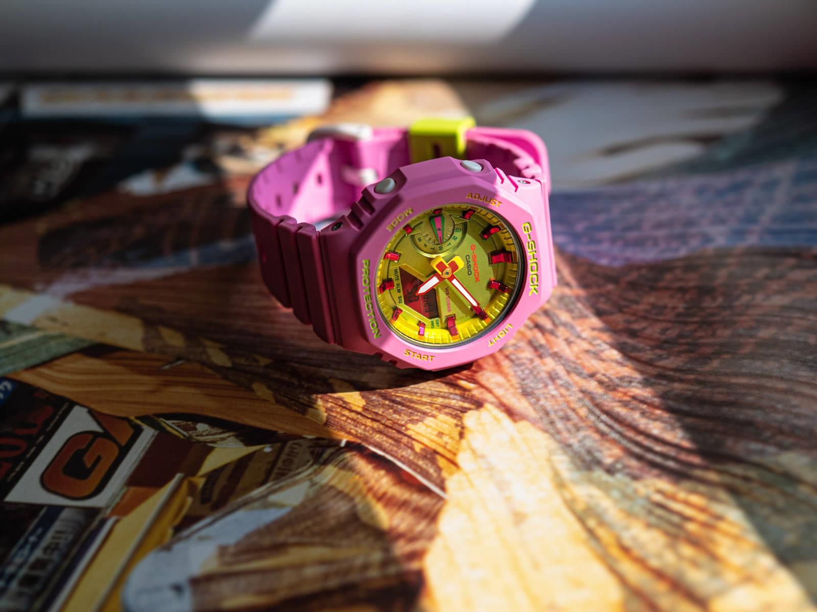 Casio G-SHOCK GMA-S2100BS-4AER - Zegarki Damskie - Ceny i opinie